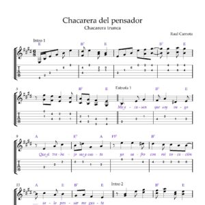 RAUL CARNOTA - Transcripciones guitarra (3)