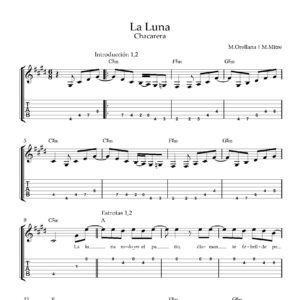 La luna (C#m) ORELLANA LUCCA